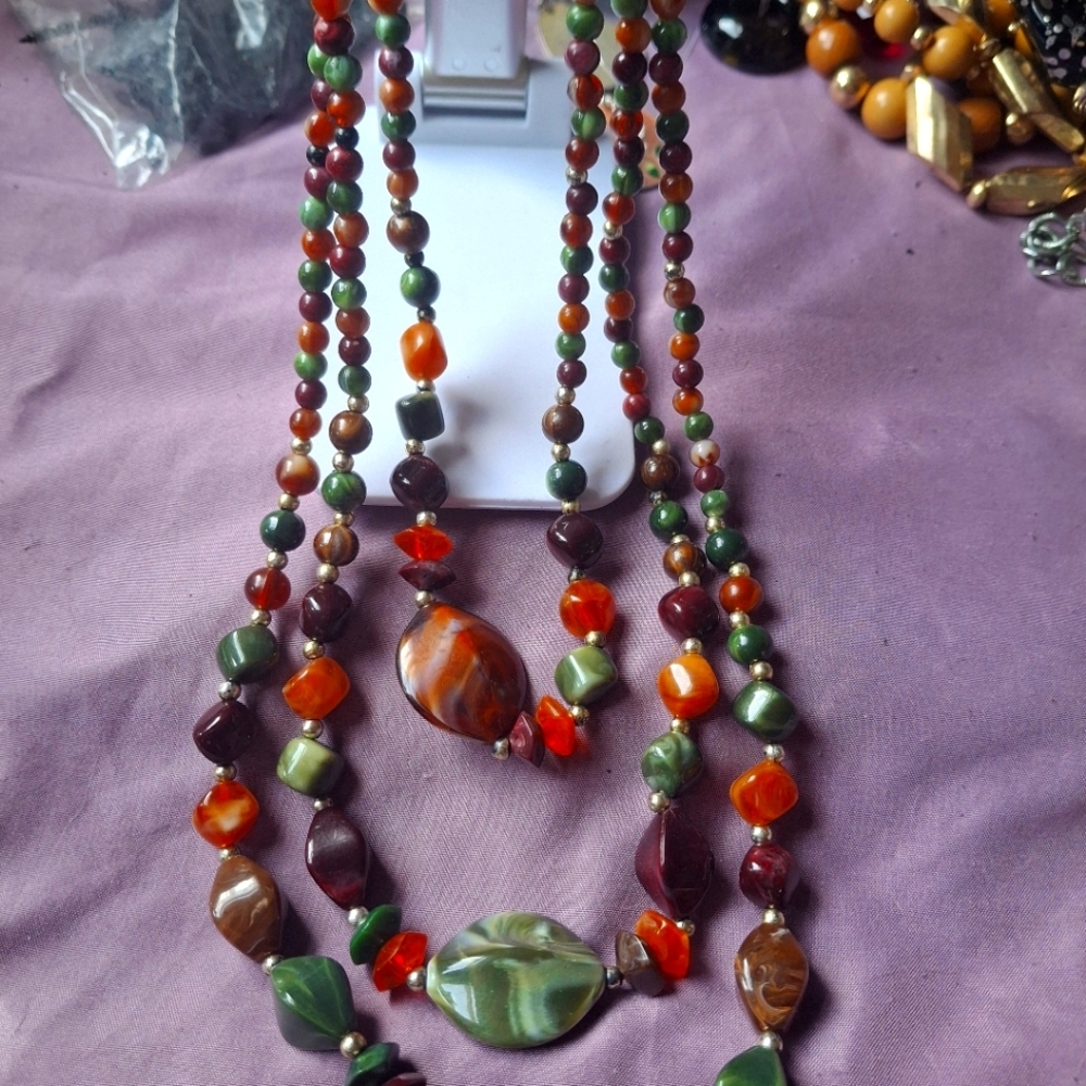 Multicolor Beaded Necklace